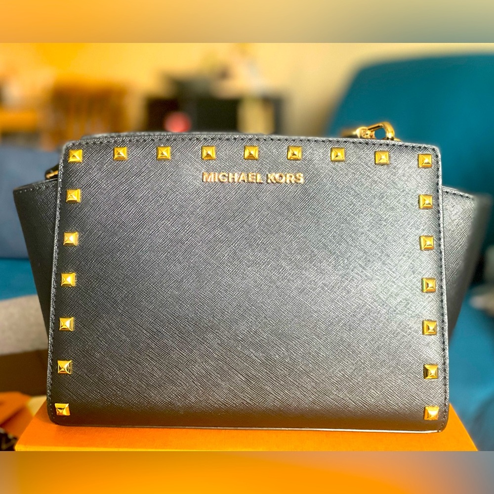Michael Kors Studded Crossbody Bag, Small